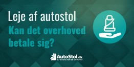 Leje af autostol