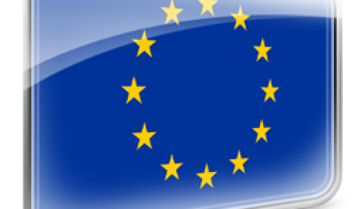 EU flag stor