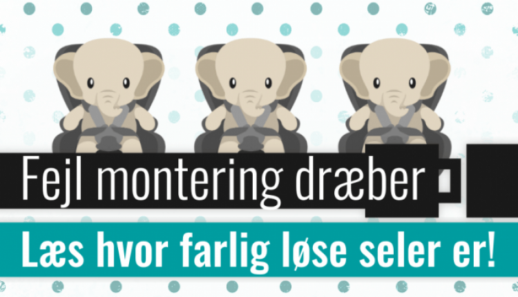 Løse seler er farlige